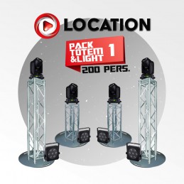 Location PACK TOTEM & LIGHT 1