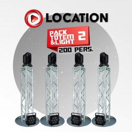 Location PACK TOTEM & LIGHT 2