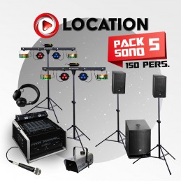 Location PACK 5 SON ET LUMIÈRE