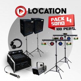 Location PACK 4 SON ET LUMIÈRE