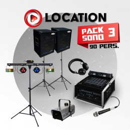 Location PACK 3 SON ET LUMIÈRE