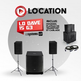 Location PACK LD DAVE 15G3...
